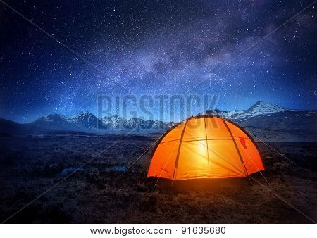 Camping Under The Stars