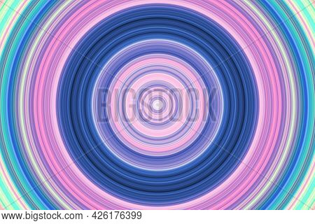 Hypnosis Spiral,concept For Hypnosis, Descending Pattern, Abstract Background Of Scintillating Circl