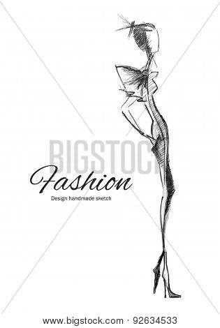 Vector Model Fashion