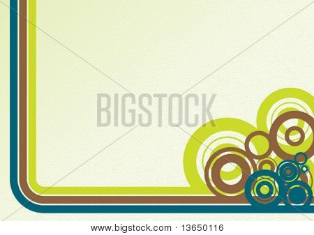 Retro background design. vector