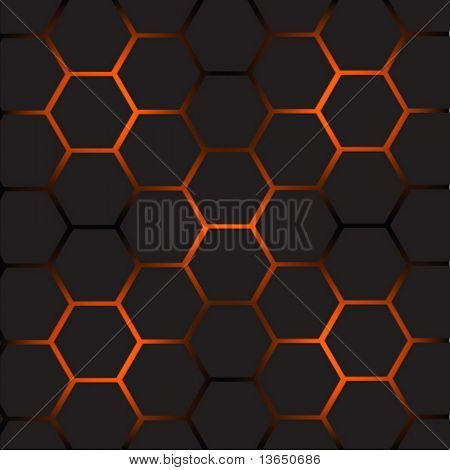 Abstract vector background with cells.