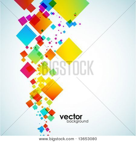 Abstracte kleurrijke achtergrond. Vector.