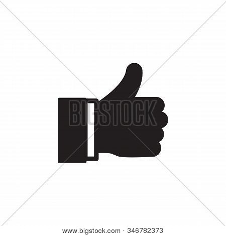 Thumb Up Icon Isolated On White Background. Thumb Up Icon In Trendy Design Style For Web Site And Mo