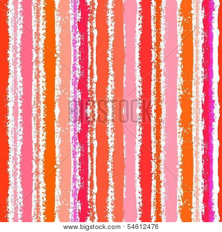 Striped pattern in tropical coral red