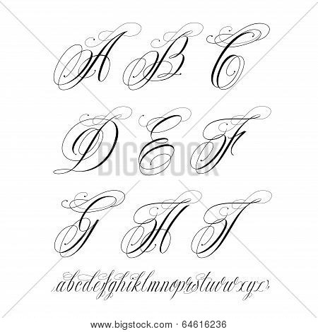 Tattoo Alphabet