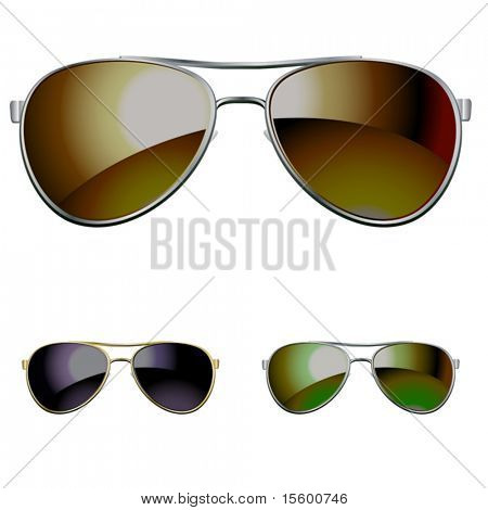 vector aviators. you can easy put it on your picture