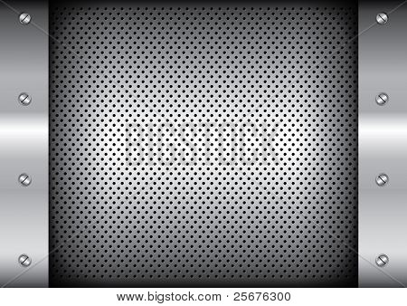 vector of metallic background