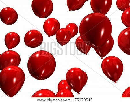 red balloons