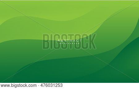 Abstract Green Background Of Gradient. Green Background Vector. Green Background Image. Green Backgr