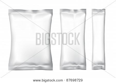 Blank Foil Food Snack