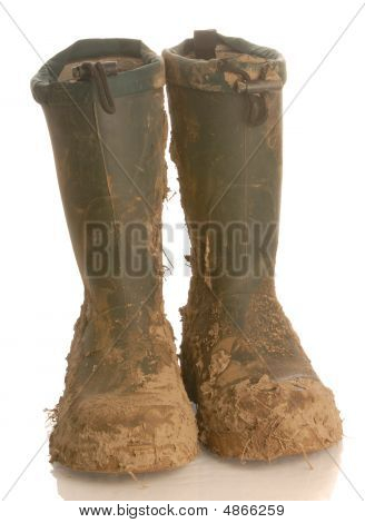 Dsc_4628 Muddy Work Boots