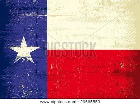 Texas grunge flagga. Texas flagga med en struktur för dig. Njut!