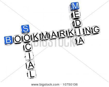 Bookmarking Social Media kruiswoordraadsel