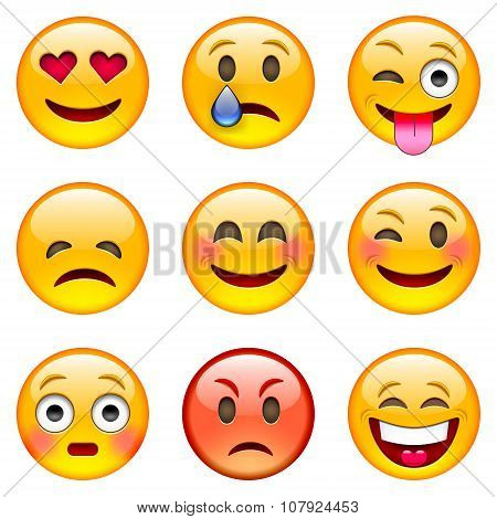 Set Of Emoticons