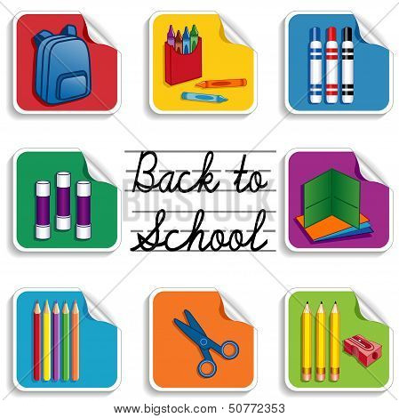 Back To School Stickers