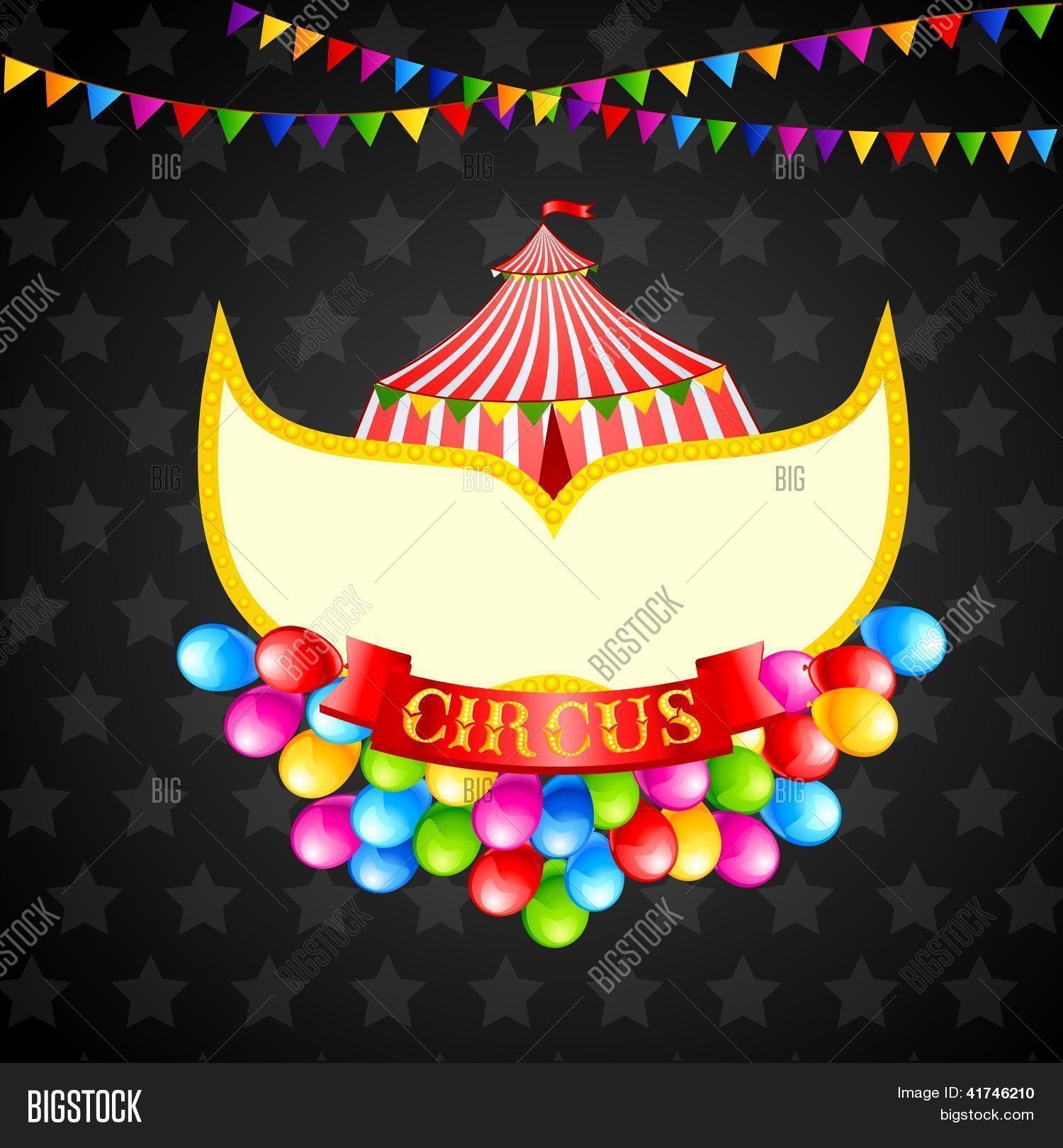 Vintage Circus Poster Vector & Photo (Free Trial) | Bigstock