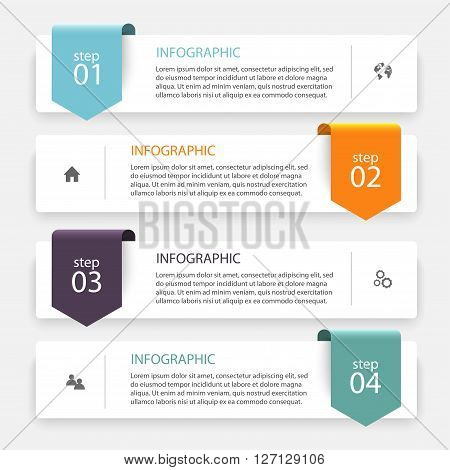 Vector Colorful Info Graphics For Your Business Presentations.