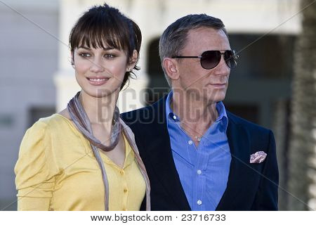 Valencia, Spain, 2008 November 6th, official presentation of the film Quantum of Solace, James Bond 007, Las Arenas Hotel, Olga Kurylenko