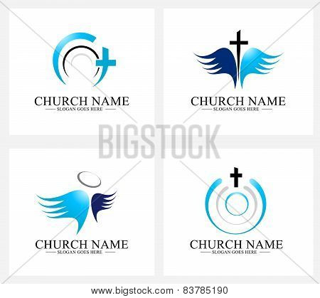 Church Logo Design Set