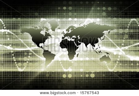 Bright Global Business Presentation as a Abstract