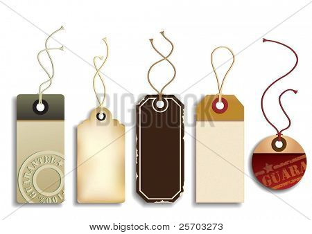 Cardboard Sales Tags