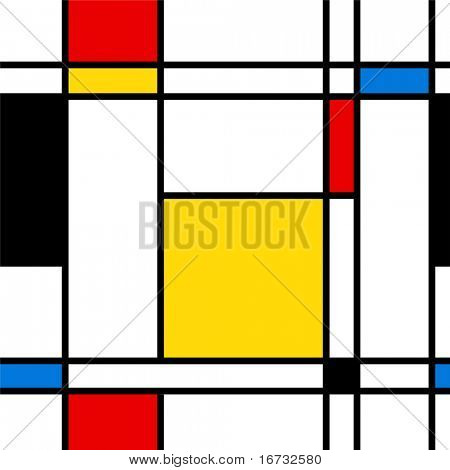 Seamless abstract geometric colorful vector pattern for continuous replicate.