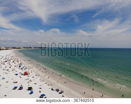 Photograph Taken In Siesta Key, Florida May 2020.