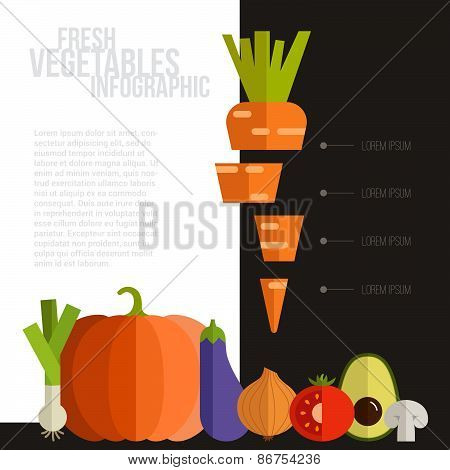 Fresh Vegetables Concept