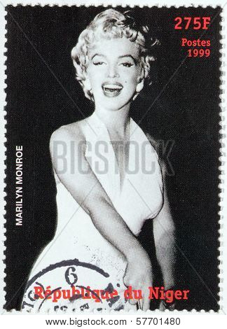 Marilyn Monroe - Niger Stamp #3