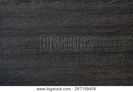 Black Wood Texture Background. Abstract Dark Wood Texture On Black Wall. Aged Wood Plank Texture Pat