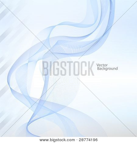 ribbon abstract background