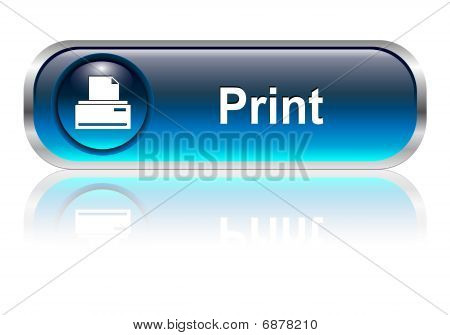 Print icon, button