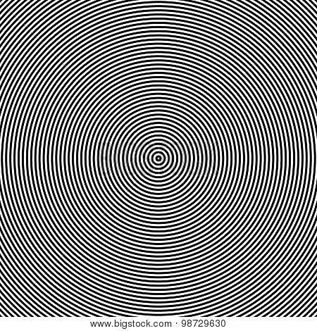 Hypnotic spiral illustration