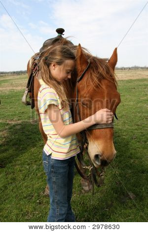 A Peaceful Moment With My Horse