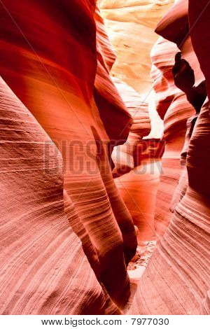 The Famous Antelope Canyon In Arizona, Usa