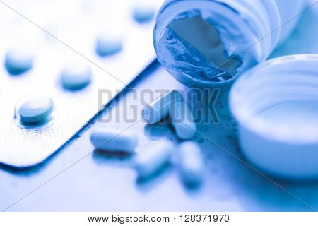 Closeup Shot Of Medicine