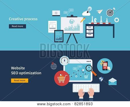 Creative process and SEO