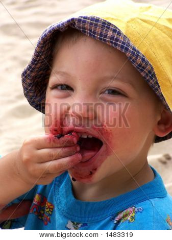 Boy With Berries