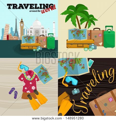 Travel concept. Travel bag. Travel passport. Travel camera. Travel ticket. Travel airplane. Travel Isometric Travel flat. Travel 3d. Travel vector. Travel illustration. Travel insurance. Travel luxury