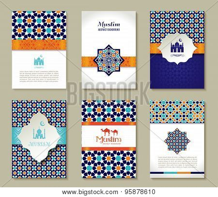 Banners Set Of Islamic.