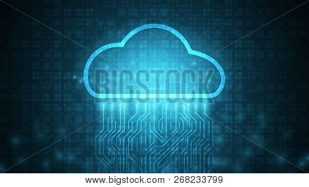 Computing Cloud Technology Data Storage Background,data Transfer To Cloud Technology Data Storage,fu