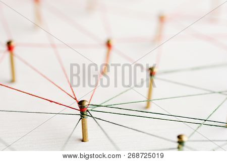 Linking Entities. Network, Networking, Social Media, Internet Communication Abstract. A Small Networ