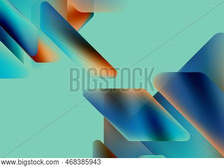 Tech Minimal Geometric Wallpaper. Creative Abstract Background. Vector Illustration For Wallpaper Ba