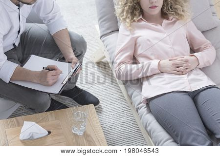 Woman In Hypnosis