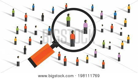 crowd behaviors measuring social sampling statistics experiment population research of society vector