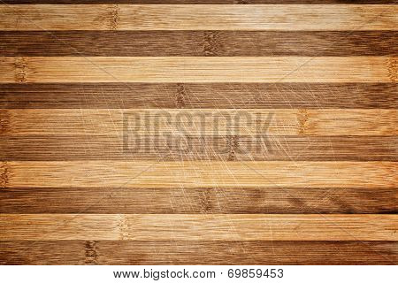 Worn Butcher Block Cutting And Chopping Board As Background