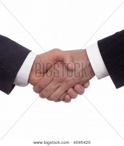 Een zakelijke Handshake Corporate Deal