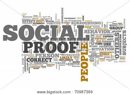 Word Cloud Social Proof