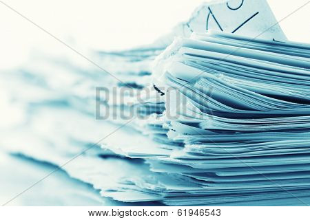 Ragged paper sheets