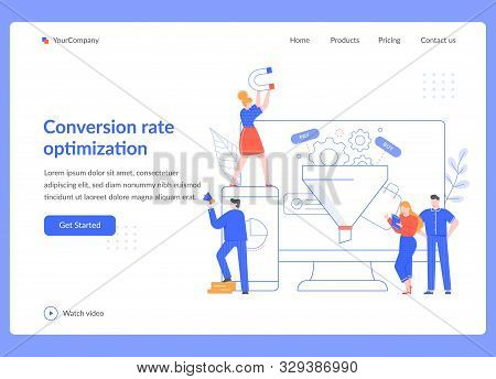 Conversion Rate Optimization. Sales Funnel Strategy, Seo Optimization And Sales Statistical Tests. M